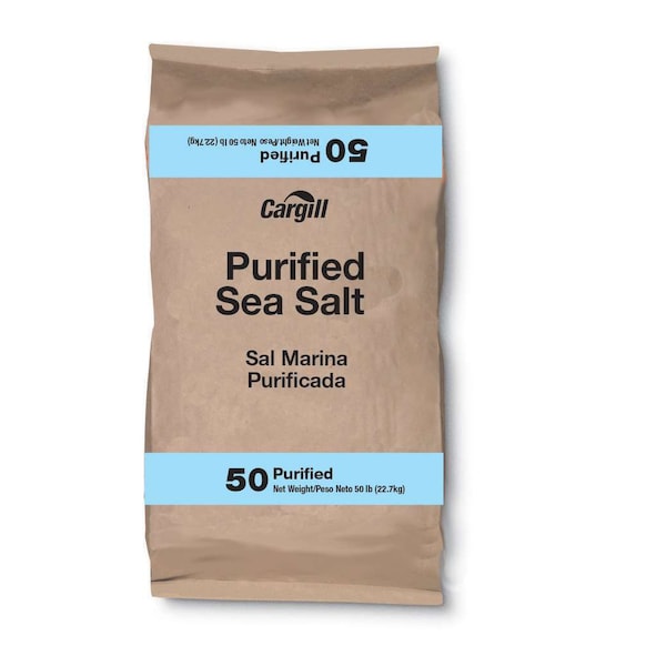 Cargill Purified Sea Salt Untreated 50lbs